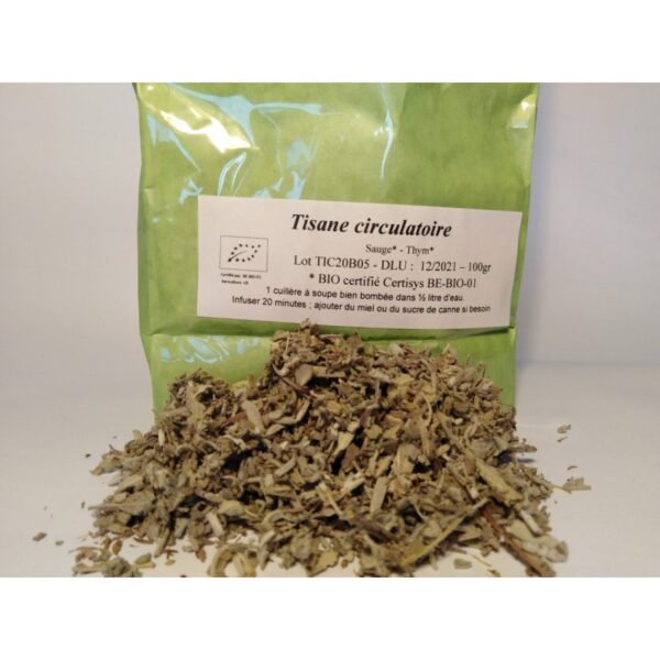 tisane circulatoire 100gr