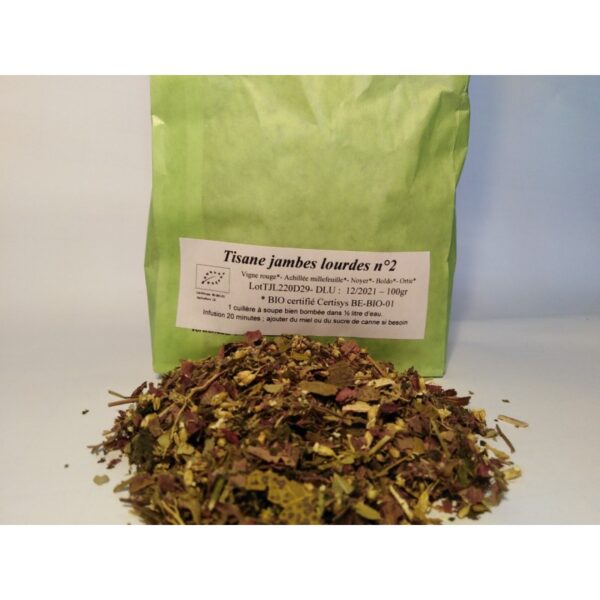 Tisane Jambes Lourdes N°2