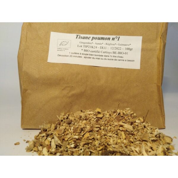 Tisane Poumon N°1 100Gr